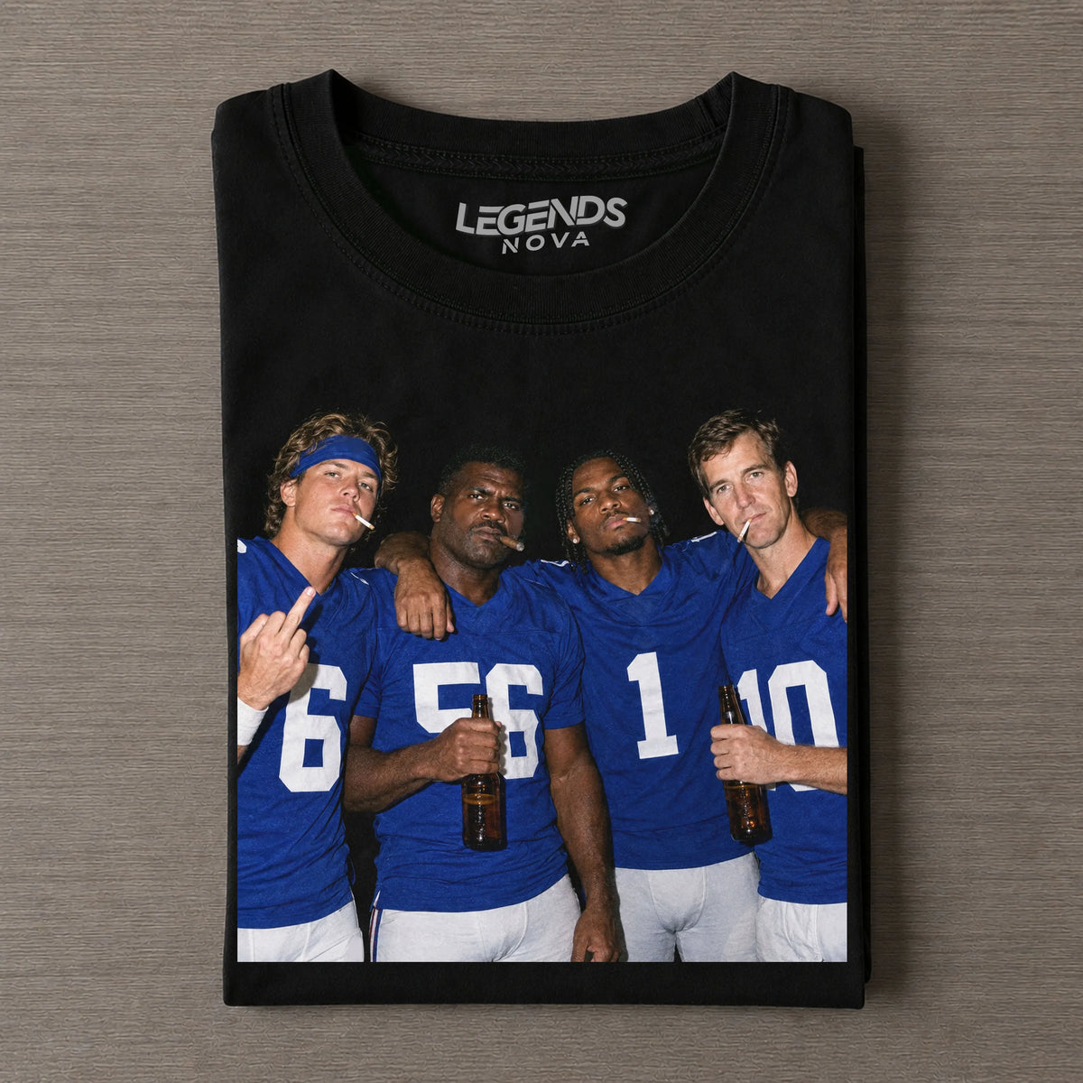 JD6 & MN1 &  LT56 & EM10 Giants Football Tee