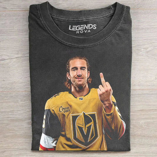 Noah Hanifin #15 Hockey Vegas Golden Knights Vintage T-shirt