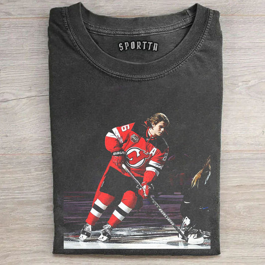 Jack Hughes USA Hockey Hero Tee