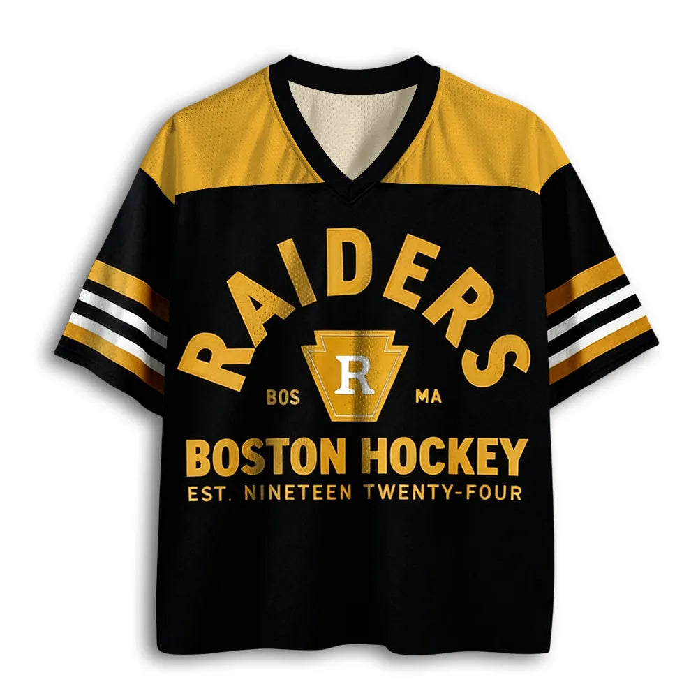 Baddiecat Boston Raiders Hockey Mesh Jersey