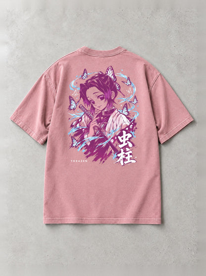 D-SLYR ? Butterfly Pillar Vintage Tee
