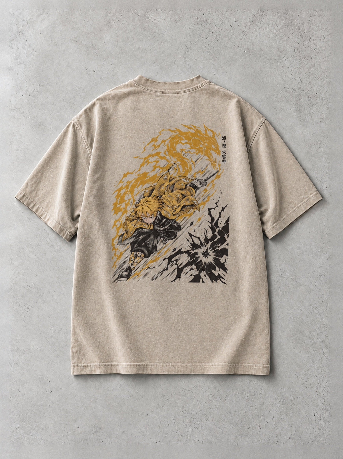 D-SLYR ? Flame Dragon Reckoning Vintage Tee