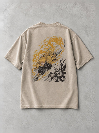 D-SLYR ? Flame Dragon Reckoning Vintage Tee