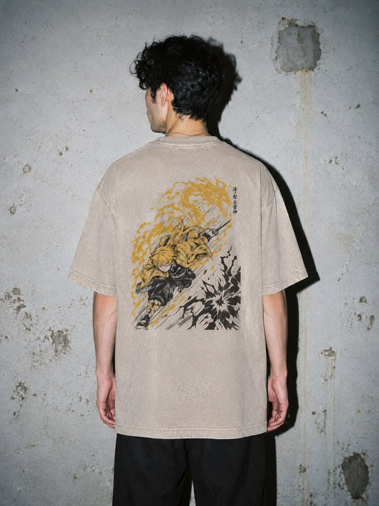 D-SLYR ? Flame Dragon Reckoning Vintage Tee