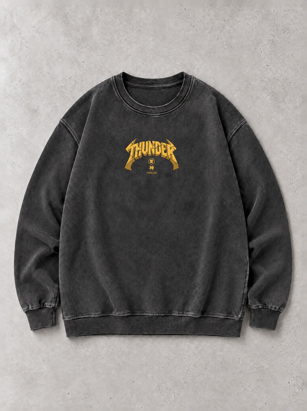 D-SLYR ? God of Thunder Vintage Sweatshirt