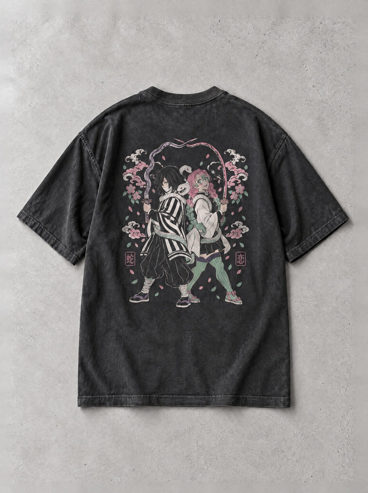 D-SLYR ? Serpent Vow Bloom Vintage Tee