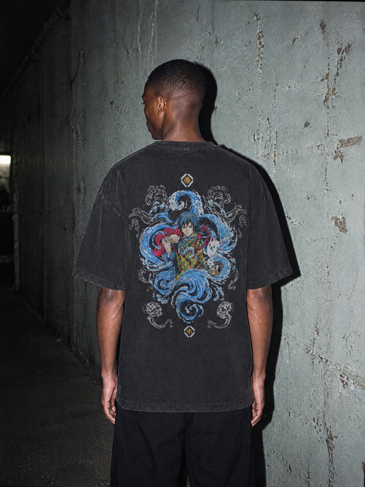 D-SLYR ? Water Flow of Giyu Vintage Tee