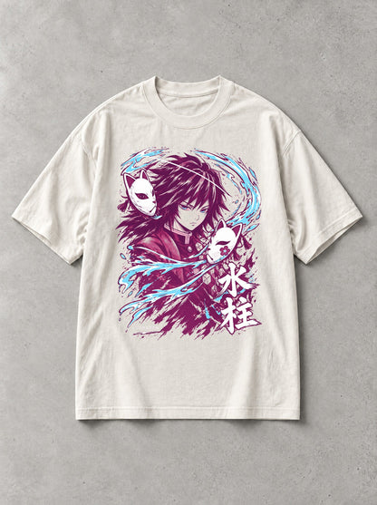 D-SLYR ? Water Pillar Masks Vintage Tee