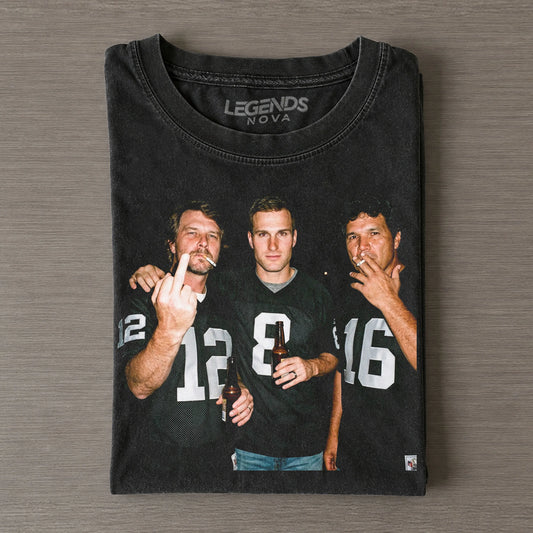 KS12 & KC8 & JP16 Raiders Football Tee