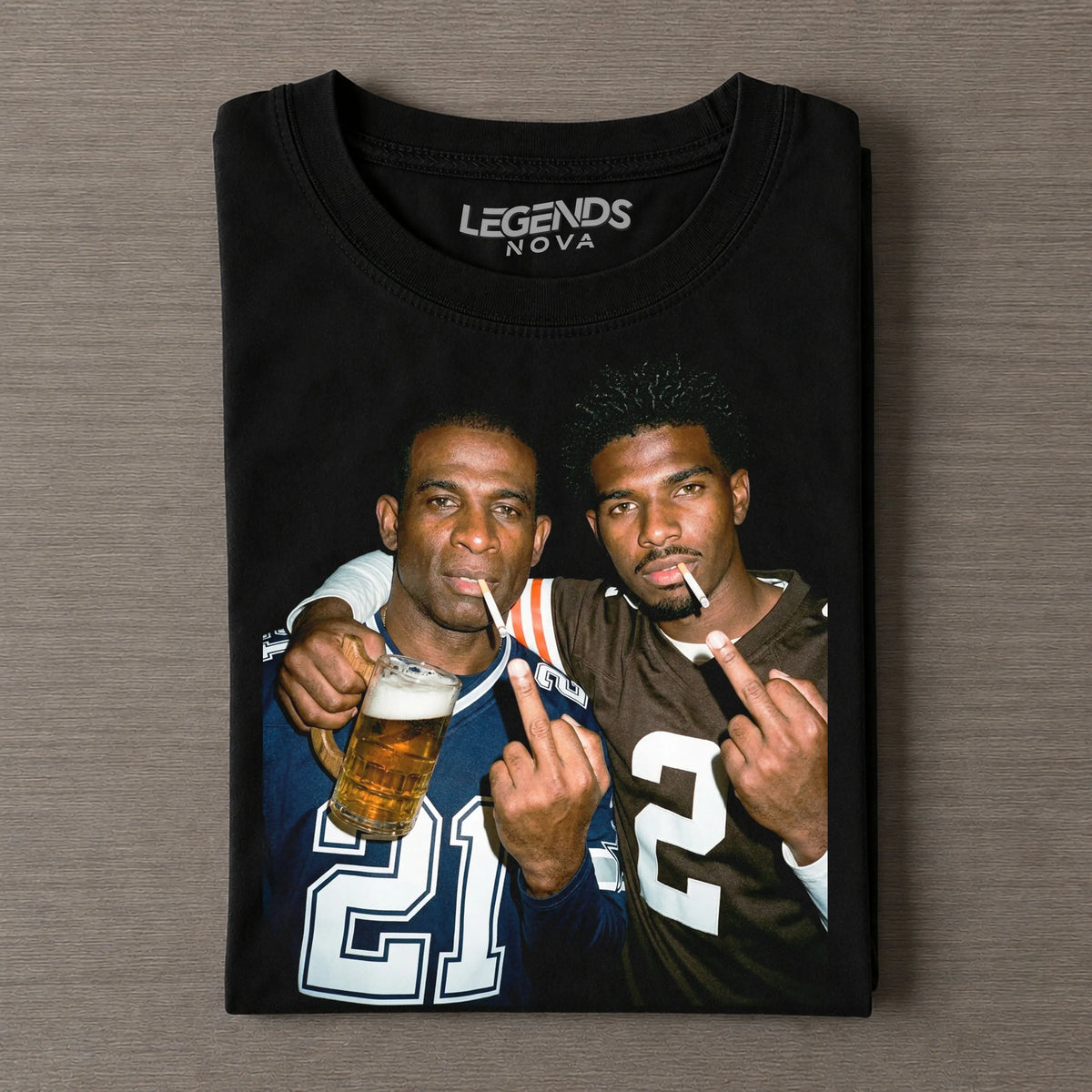 SS2 Browns & DS21 Cowboys Football T-shirt
