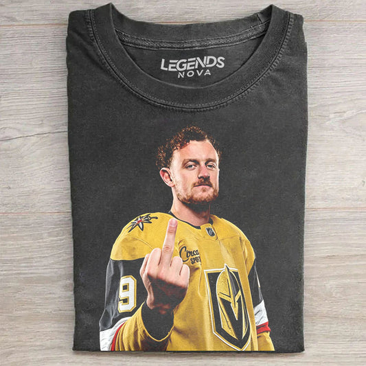 Jack Eichel #9 Hockey Vegas Golden Knights Vintage T-shirt