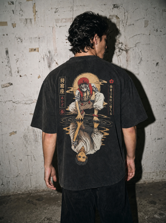 D-SLYR ✦ Akaza Washed Vintage Tee