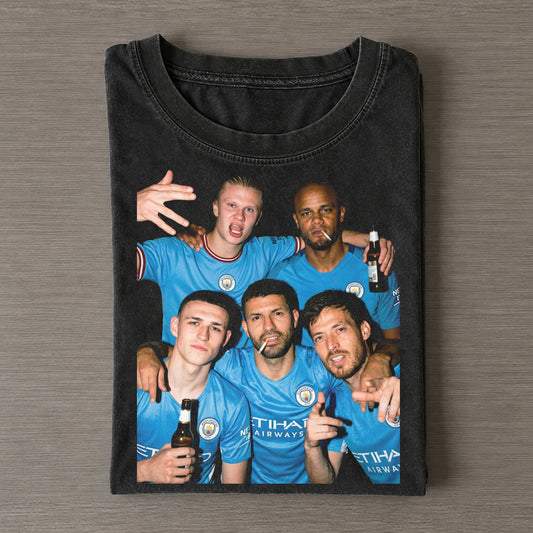 PF & EH  & SA  & DS  & VK  MCI Soccer T-shirt