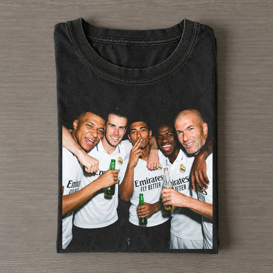 KM & GB & JB & VJ & ZZ RM Soccer T-shirt