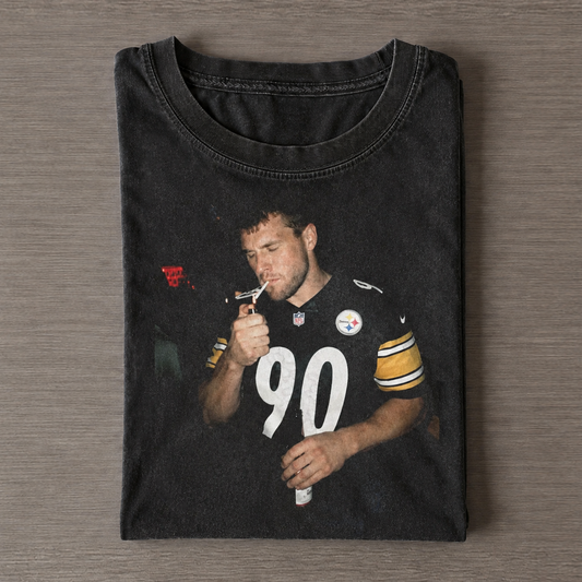 TJ90 Steelers Football Tee