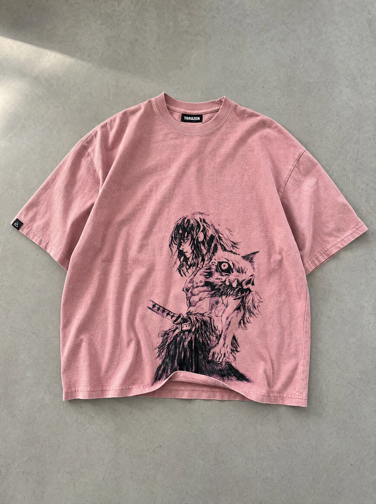 D-SLYR ? Beast Breathing Demon Vintage Tee