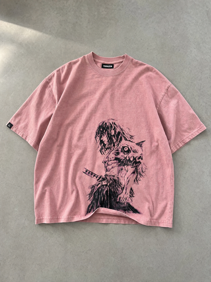 D-SLYR ? Beast Breathing Demon Vintage Tee