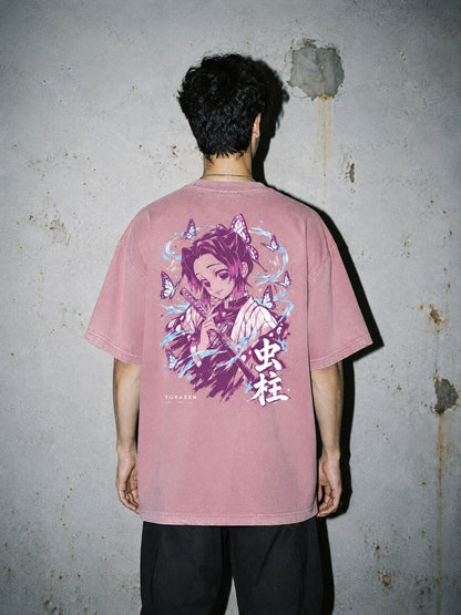 D-SLYR ? Butterfly Pillar Vintage Tee