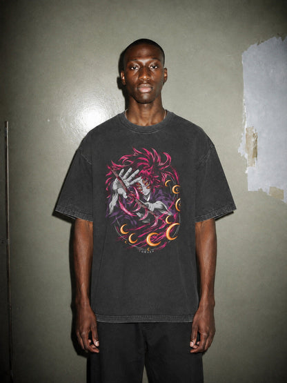 D-SLYR ? Crescent Moon Cut Vintage Tee