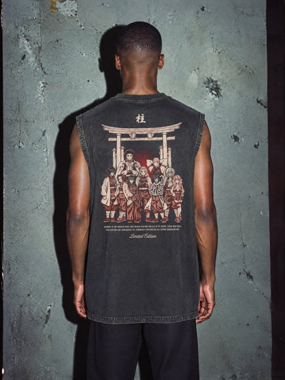D-SLYR ? Flame Hashira Tank Top