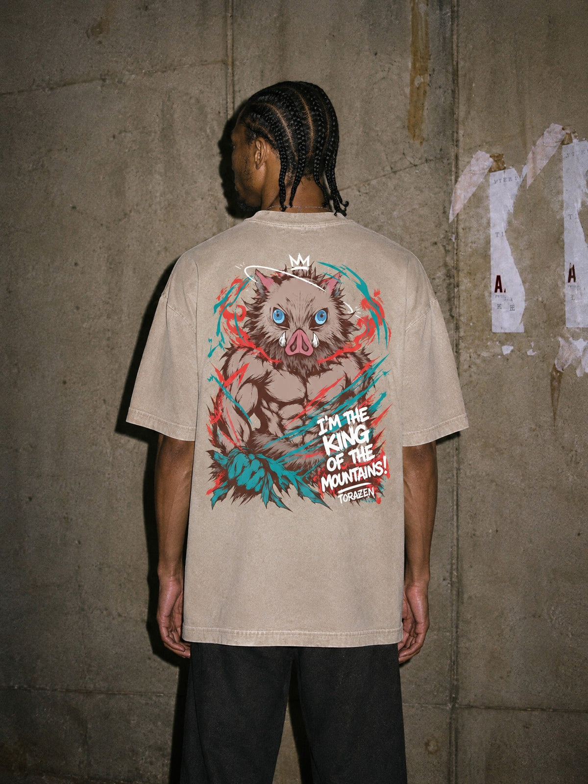 D-SLYR ? Mountain King Roar Vintage Tee